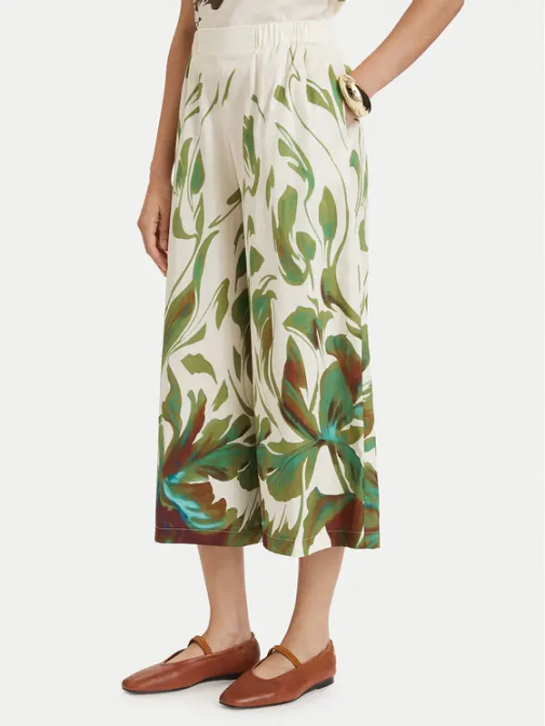 ACCESS FASHION ACCESS FASHION Kulot 63-5070-0250 Krem Wide Leg