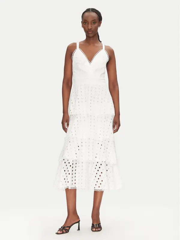 ACCESS FASHION ACCESS FASHION Ljetna haljina 53-3396-264 Bijela Regular Fit
