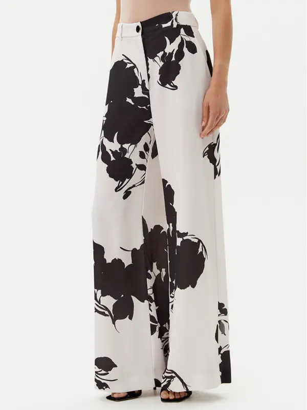 ACCESS FASHION ACCESS FASHION Palazzo hlače 53-5047-073 Bijela Regular Fit