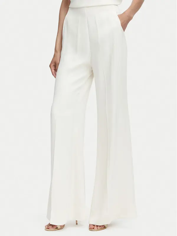 ACCESS FASHION ACCESS FASHION Palazzo hlače 63-5082-875 Krem Wide Leg