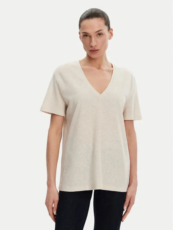 ACCESS FASHION ACCESS FASHION T-shirt 53-2148-611 Bež Regular Fit