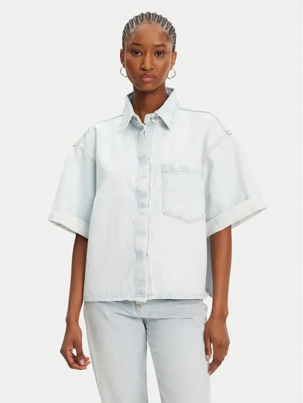 ACCESS FASHION ACCESS FASHION traper košulja 53-8031-580 Plava Loose Fit