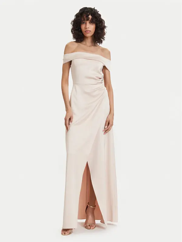 ACCESS FASHION ACCESS FASHION Večernja haljina 63-3436-322 Zlatna Regular Fit