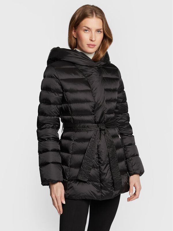 Add Add Pernata jakna 6AW223 Crna Regular Fit