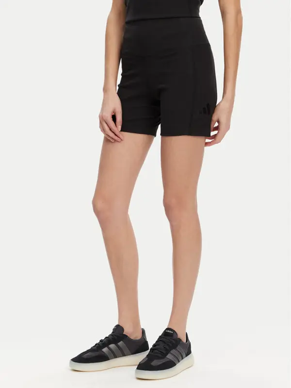 Adidas adidas Biciklističke hlače ALL SZN Rib JJ1231 Crna Slim Fit