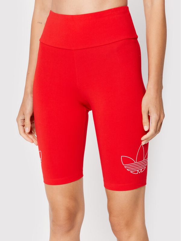 adidas adidas Biciklističke hlače Bike HK5171 Crvena Tight Fit