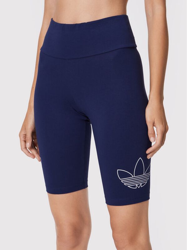 adidas adidas Biciklističke hlače Bike HK5174 Tamnoplava Tight Fit