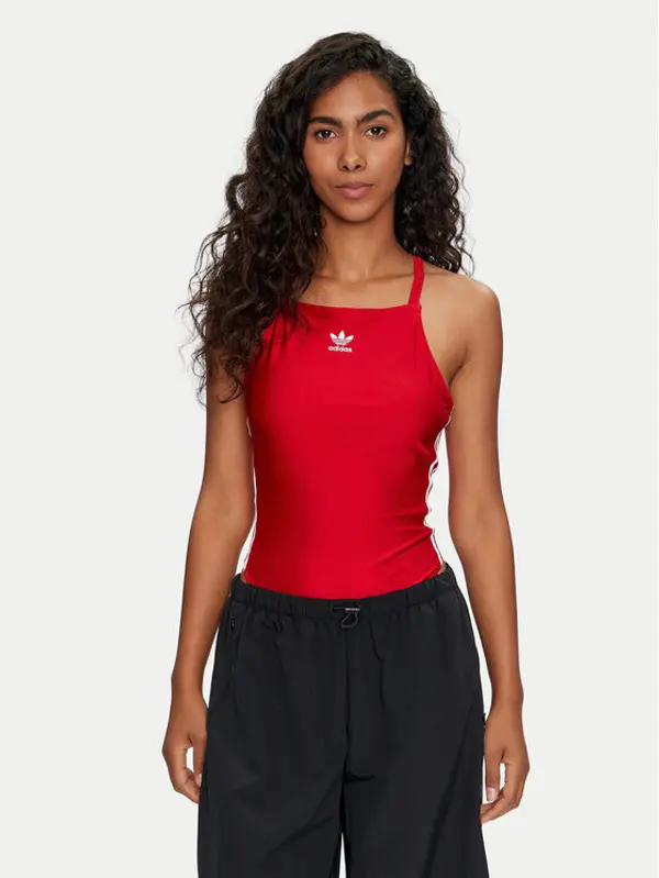 Adidas adidas Bodi 3-Stripes IY7295 Crvena Slim Fit