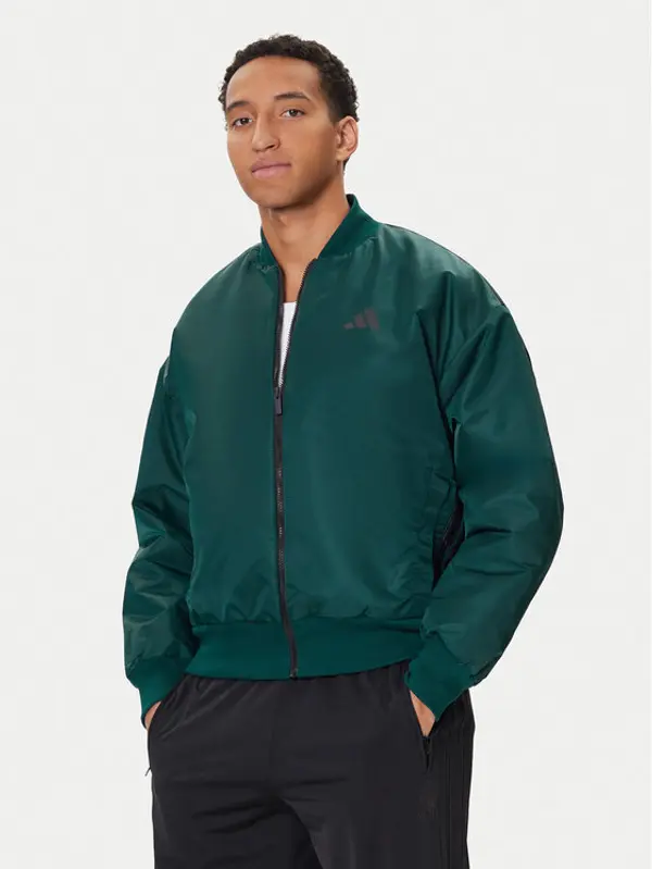 Adidas adidas Bomber Stadium JX5637 Zelena Loose Fit