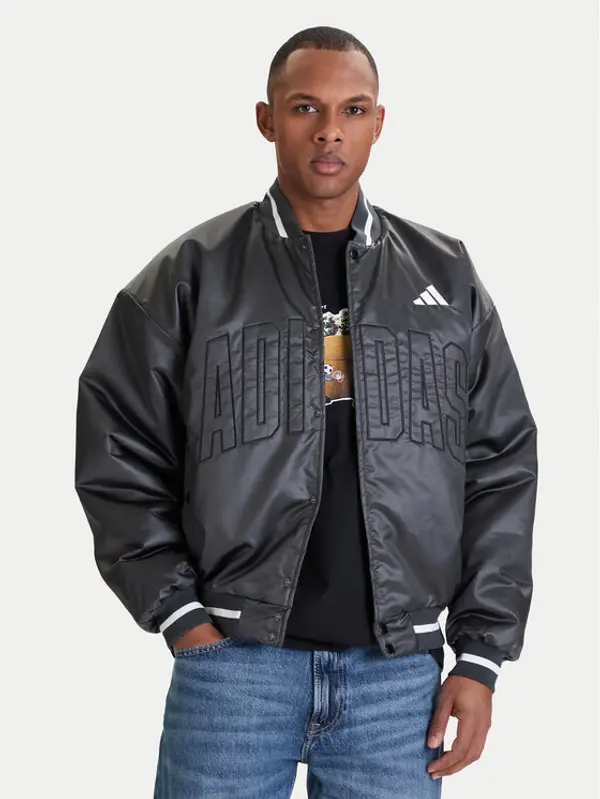 Adidas adidas Bomber Stadium JZ6913 Siva Loose Fit