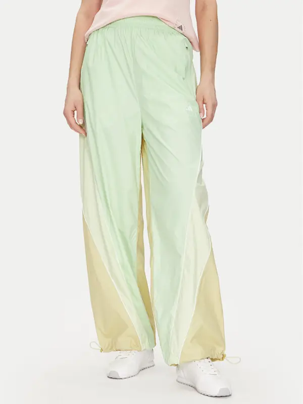 adidas by stella mccartney adidas by Stella McCartney Donji dio trenerke JI5134 Zelena Loose Fit