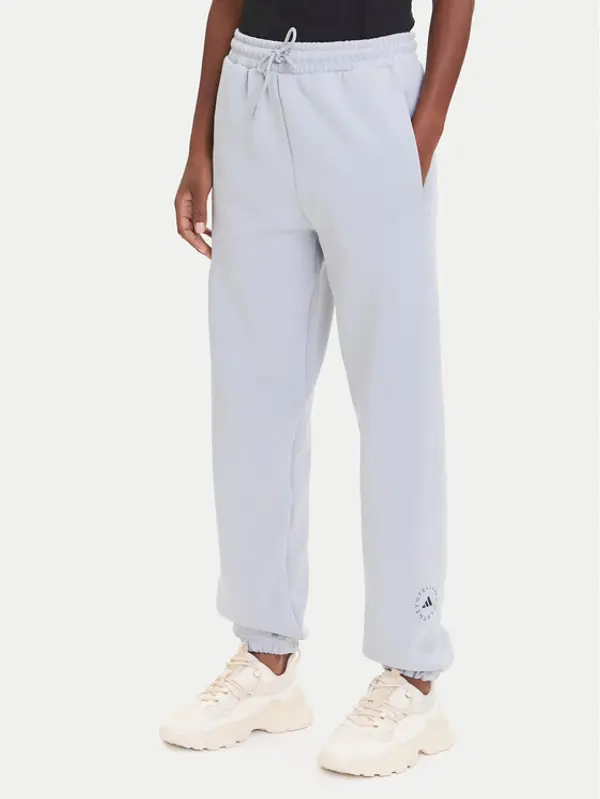 adidas by stella mccartney adidas by Stella McCartney Donji dio trenerke JX6777 Siva Loose Fit