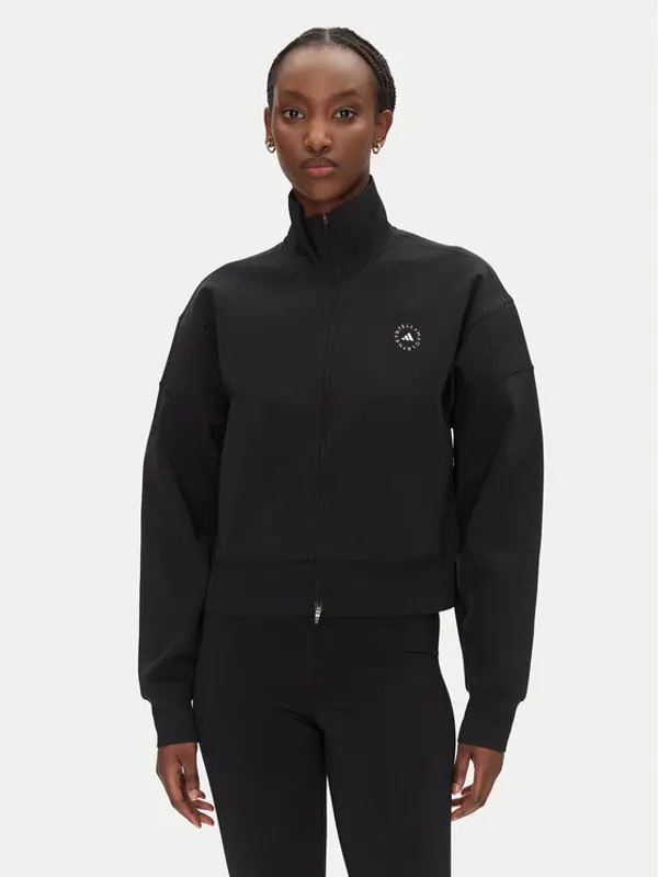 adidas by stella mccartney adidas by Stella McCartney Majica dugih rukava JJ0084 Crna Regular Fit