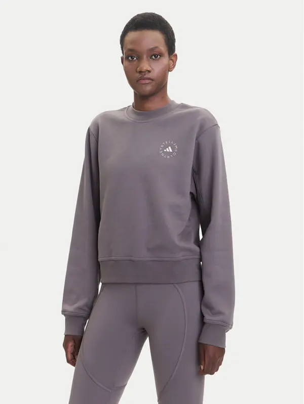 adidas by stella mccartney adidas by Stella McCartney Majica dugih rukava JW4692 Siva Regular Fit