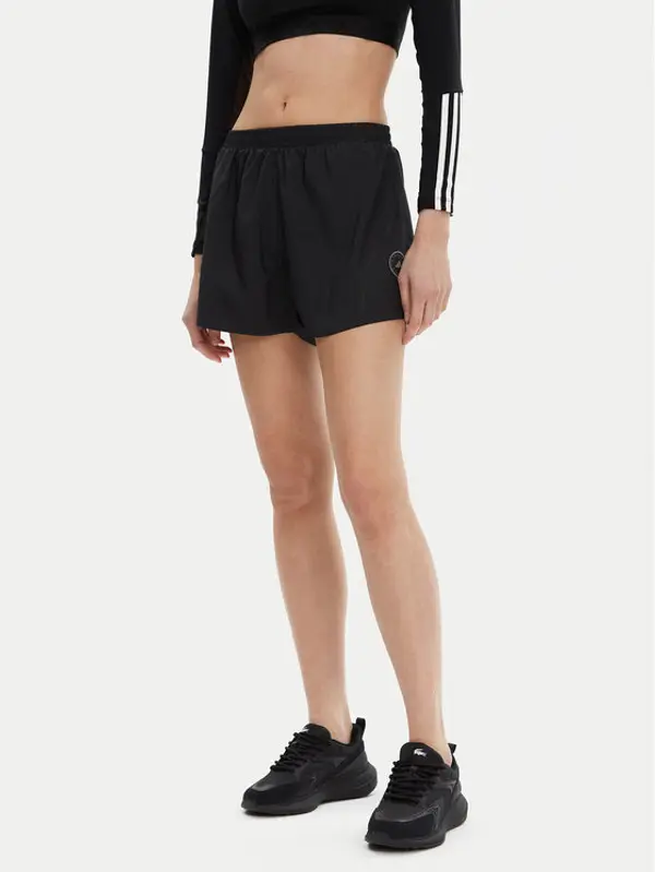 adidas by stella mccartney adidas by Stella McCartney Sportske kratke hlače TruePace IT9728 Crna Loose Fit