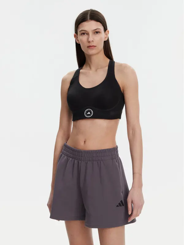 adidas by stella mccartney adidas by Stella McCartney Sportski grudnjak TruePace JD8407 Crna
