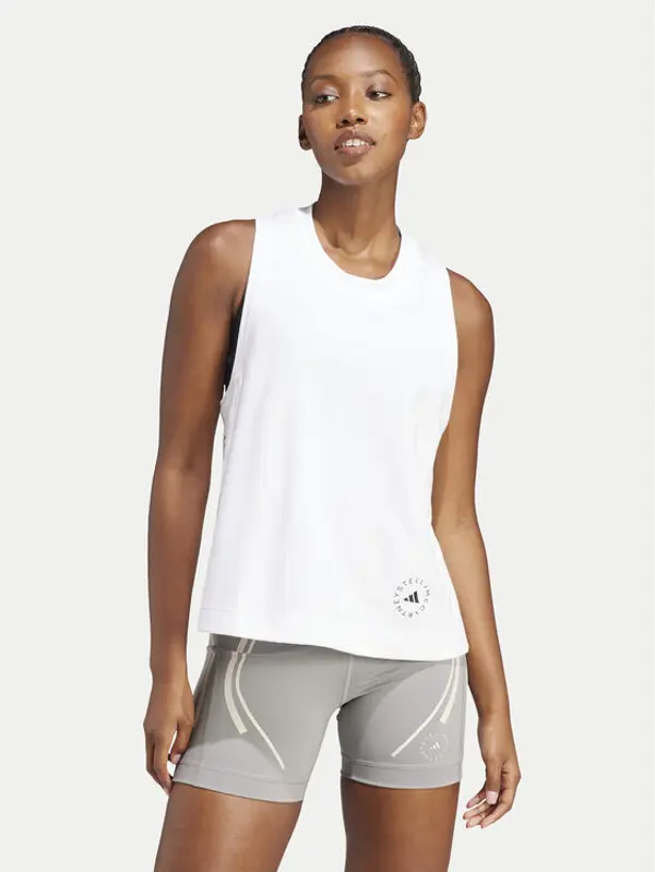 adidas by stella mccartney adidas by Stella McCartney Top IB6858 Bijela Regular Fit