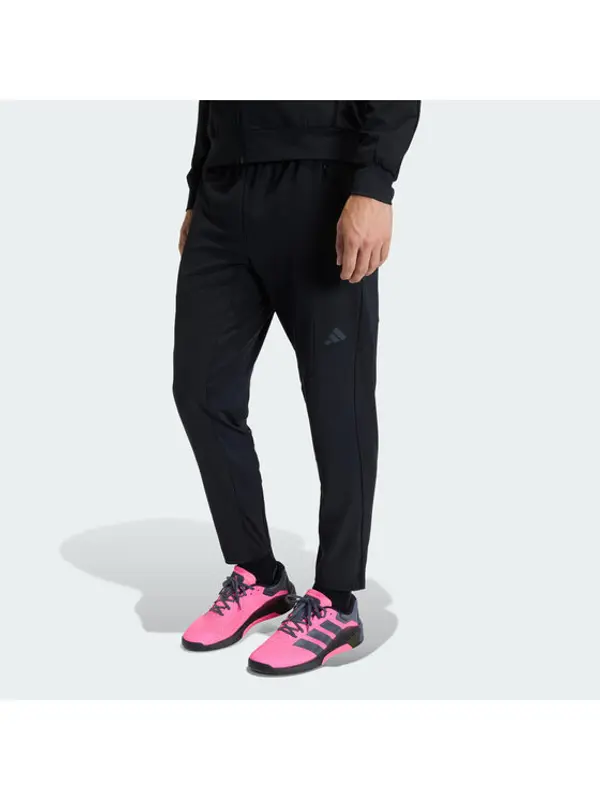 Adidas adidas Donji dio trenerke 158854 Crna Regular Fit
