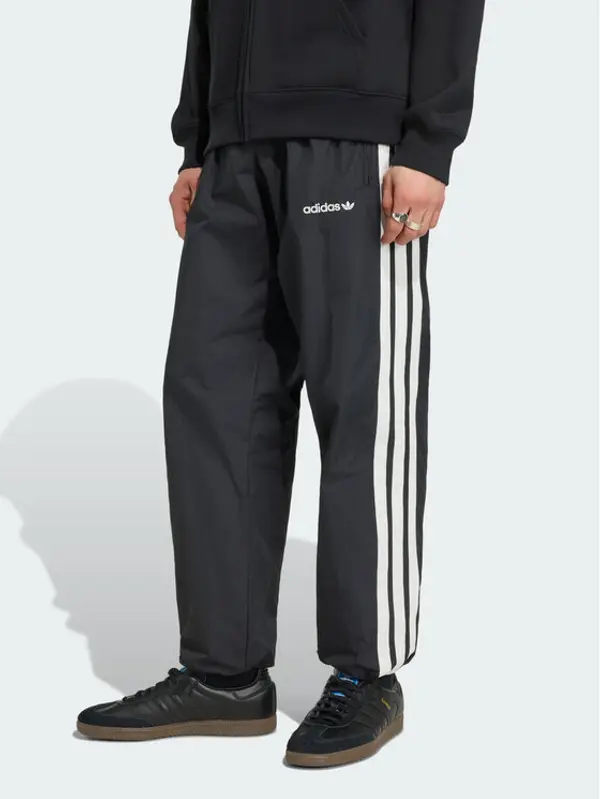 Adidas adidas Donji dio trenerke 164818 Crna Loose Fit