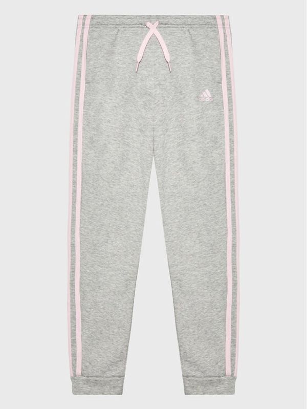 adidas adidas Donji dio trenerke 3-Stripes HM8759 Siva Slim Fit