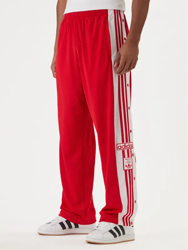 Adidas adidas Donji dio trenerke Adibreak Classic KD4093 Crvena Regular Fit