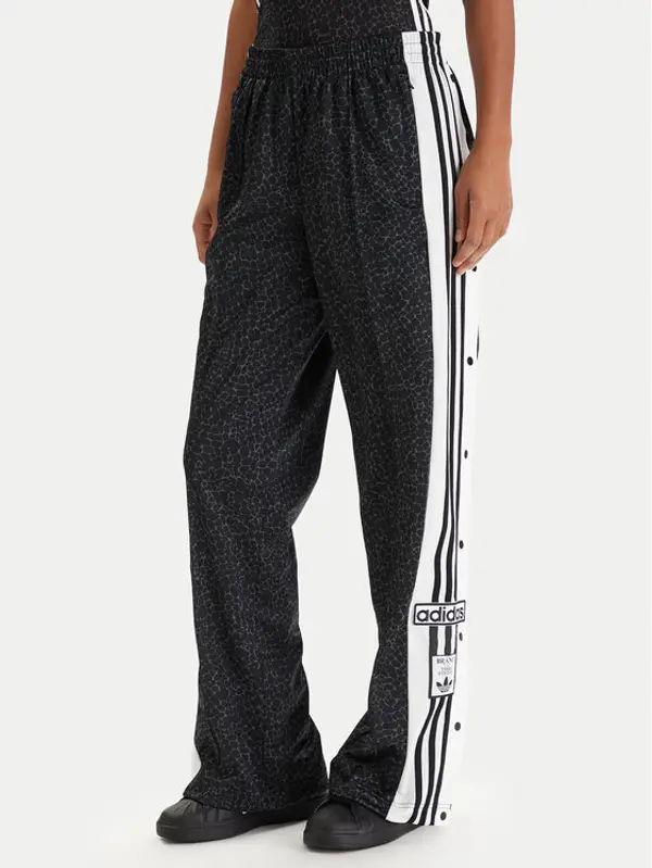 Adidas adidas Donji dio trenerke Adibreak KD2830 Crna Loose Fit