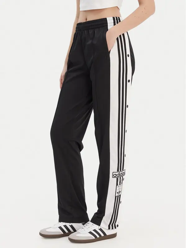 Adidas adidas Donji dio trenerke Adibreak KD2932 Crna Loose Fit