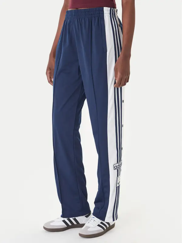 Adidas adidas Donji dio trenerke Adibreak KD6325 Tamnoplava Loose Fit