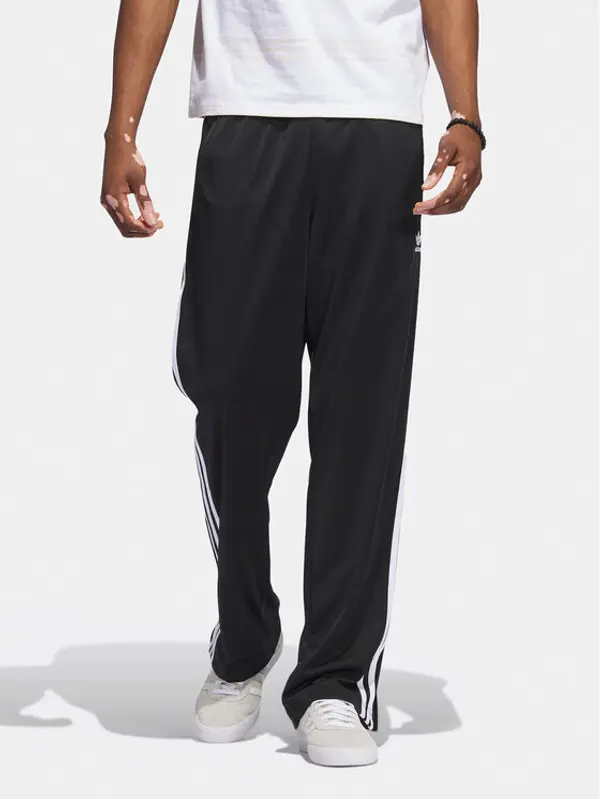 Adidas adidas Donji dio trenerke adicolor Classics Firebird IJ7055 Crna Regular Fit