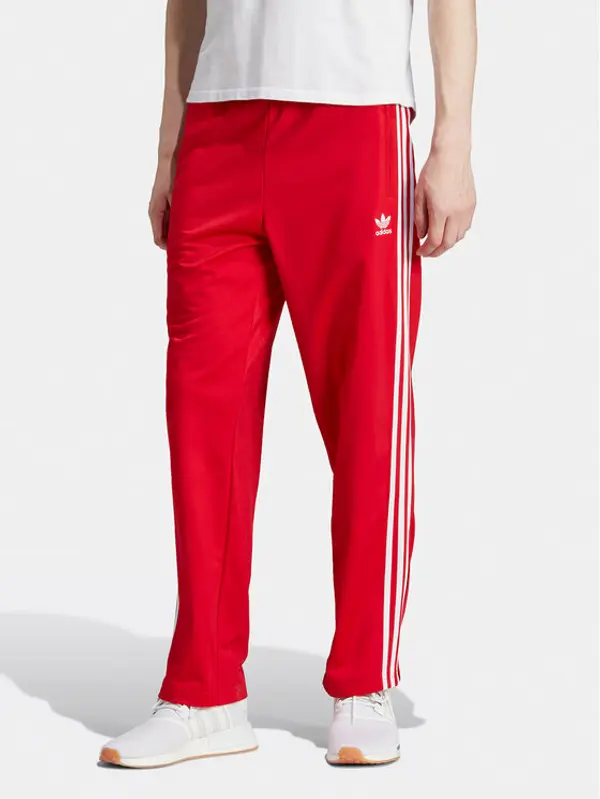 Adidas adidas Donji dio trenerke adicolor Classics Firebird IJ7057 Crvena Regular Fit
