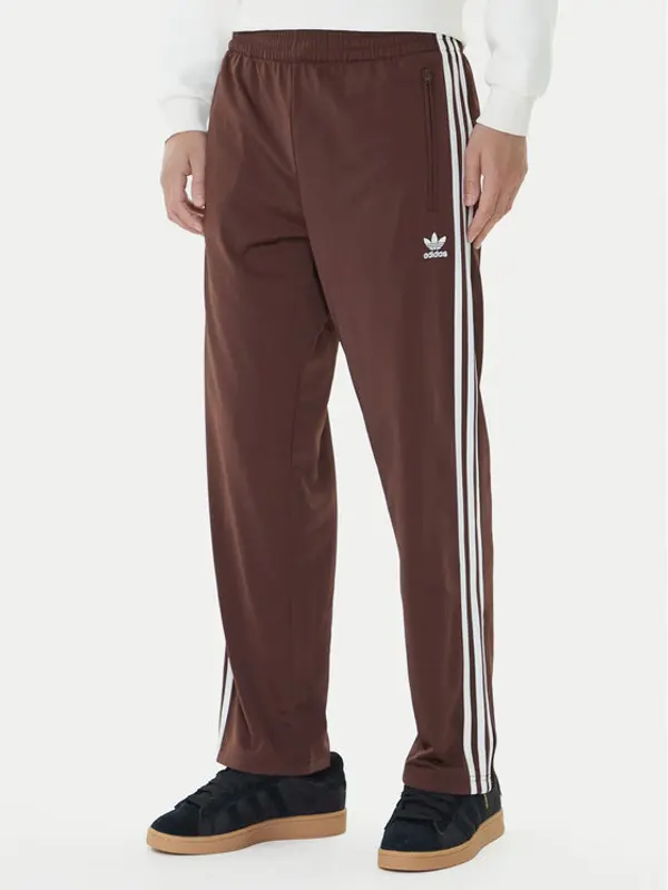 Adidas adidas Donji dio trenerke adicolor Classics Firebird KA0482 Smeđa Regular Fit
