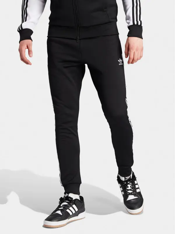 Adidas adidas Donji dio trenerke adicolor Classics SST IL2488 Crna Slim Fit
