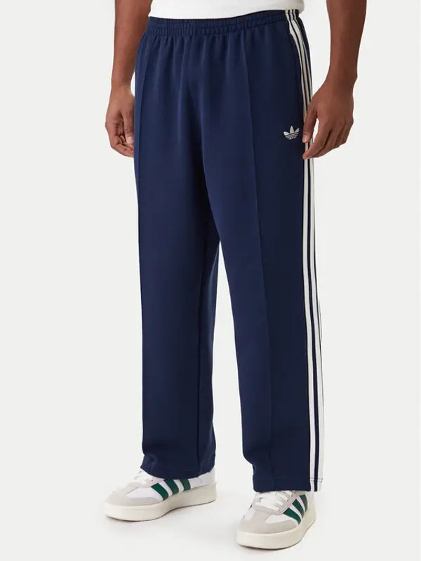 Adidas adidas Donji dio trenerke adicolor Spacer Track KD4087 Tamnoplava Baggy Fit