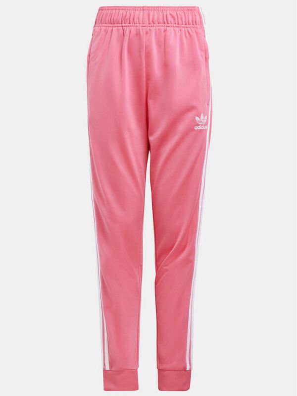 adidas adidas Donji dio trenerke adicolor SST IN8492 Ružičasta Regular Fit