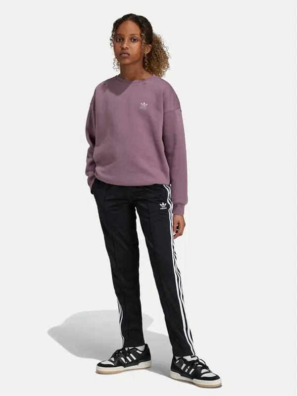 Adidas adidas Donji dio trenerke adicolor SST IY9793 Crna Regular Fit