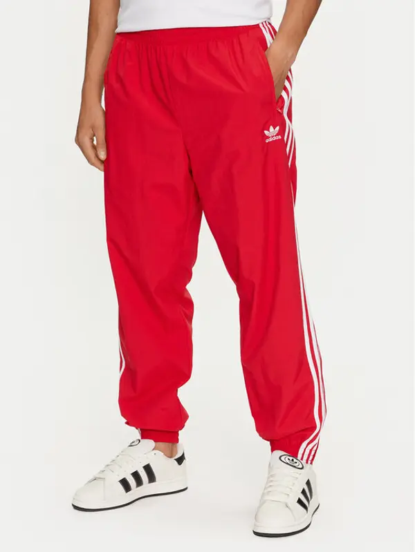 Adidas adidas Donji dio trenerke Adicolor Woven Firebird IT2498 Crvena Regular Fit