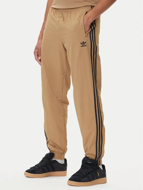 Adidas adidas Donji dio trenerke adicolor Woven Firebird JY1339 Bež Regular Fit