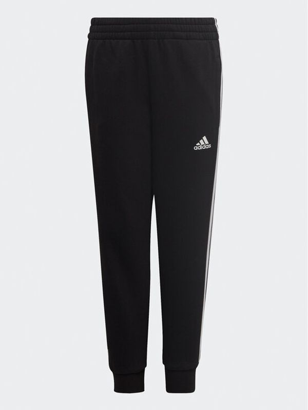 adidas adidas Donji dio trenerke adidas Essential 3-Stripes Joggers H65796 Crna Regular Fit