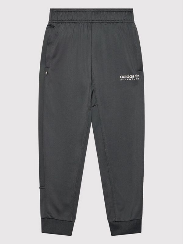 adidas adidas Donji dio trenerke Adventure HE2067 Crna Regular Fit