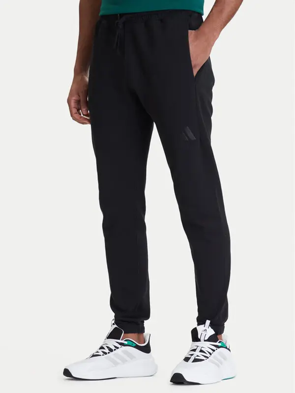Adidas adidas Donji dio trenerke ALL SZN French Terry IV5216 Crna Loose Fit