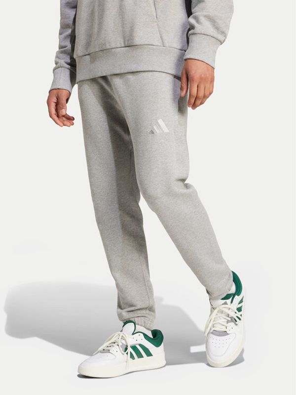 adidas adidas Donji dio trenerke ALL SZN French Terry IY6558 Siva Loose Fit