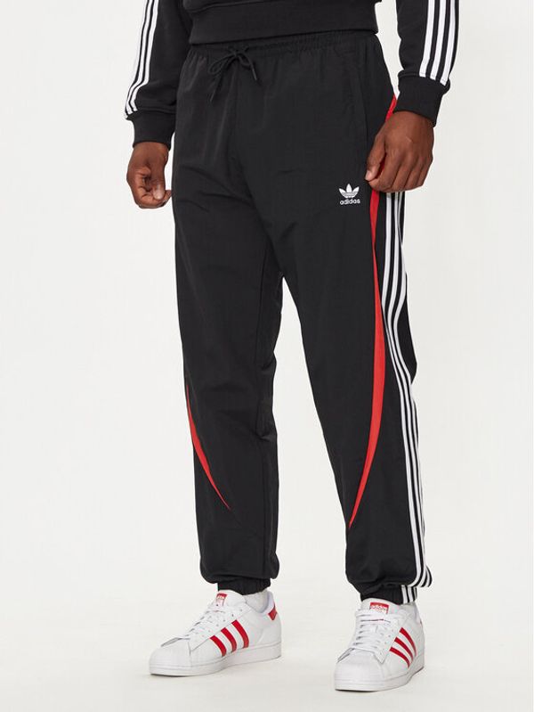 adidas adidas Donji dio trenerke Archive IX9646 Crna Regular Fit