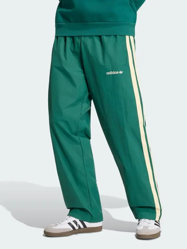 Adidas adidas Donji dio trenerke Cutline Track KW8022 Zelena Regular Fit