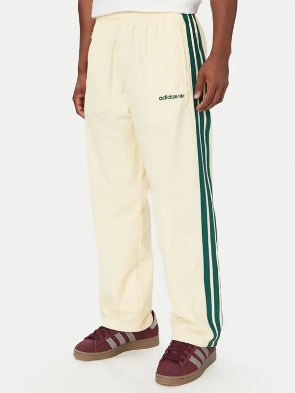 Adidas adidas Donji dio trenerke Cutline Track Tracksuit Bottoms KW8021 Krem Regular Fit