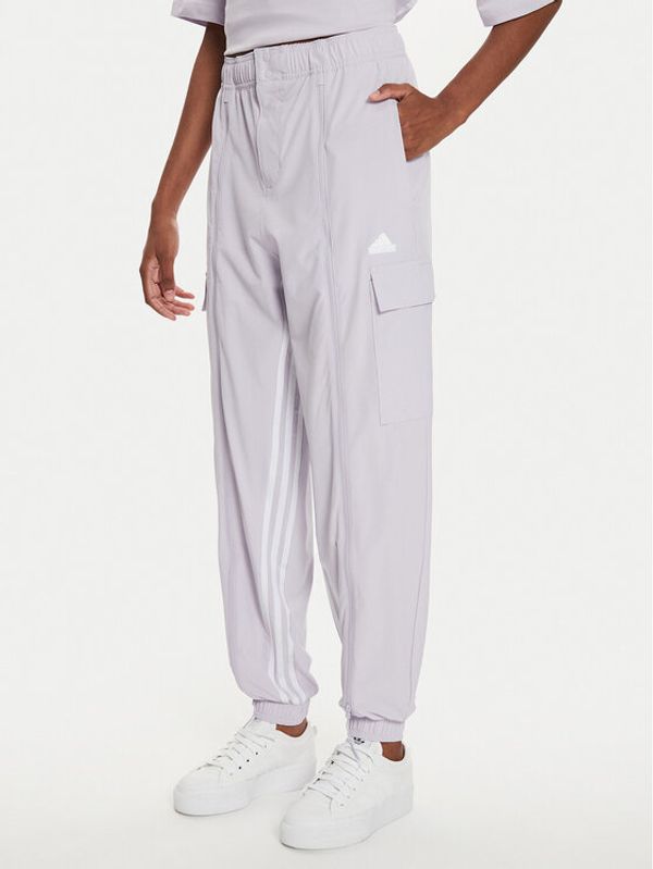 adidas adidas Donji dio trenerke Dance All-Gender Versatile IS0907 Ljubičasta Loose Fit