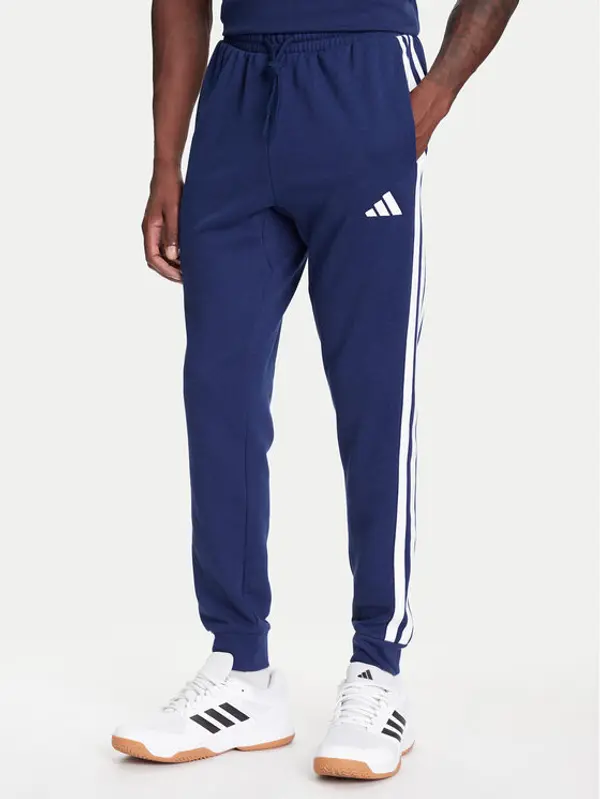 Adidas adidas Donji dio trenerke Essential 3-Stripes JD1878 Plava Regular Fit