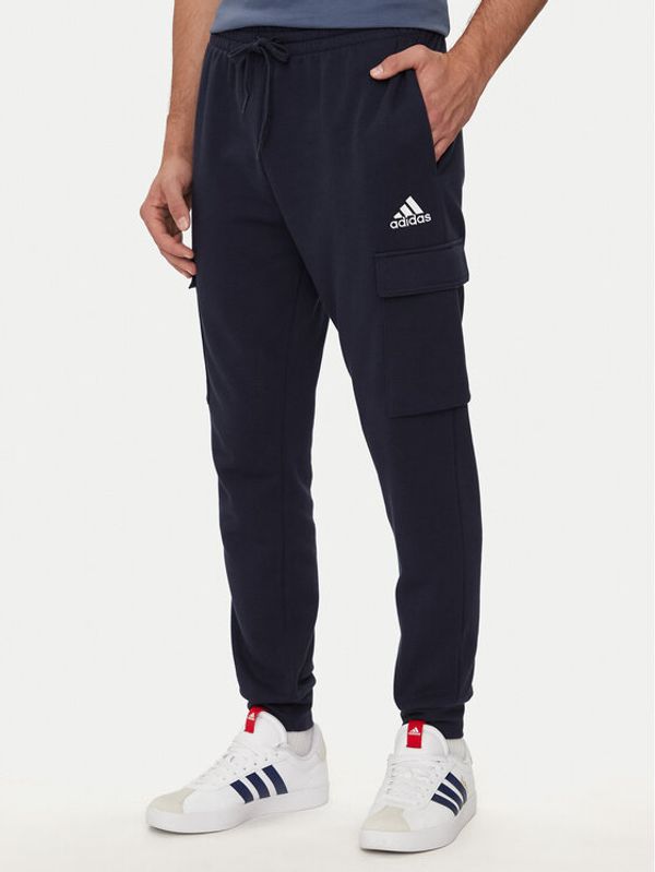 adidas adidas Donji dio trenerke Essentials HL2232 Tamnoplava Regular Fit