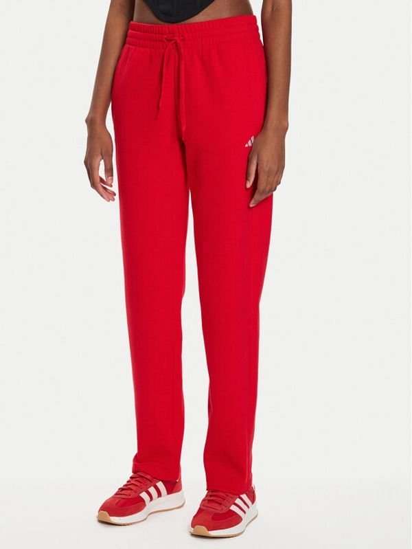 adidas adidas Donji dio trenerke Essentials Small Logo IY1634 Crvena Regular Fit