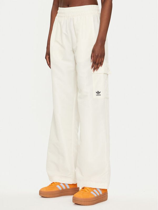 adidas adidas Donji dio trenerke Essentials Woven Cargo IX9970 Écru Loose Fit