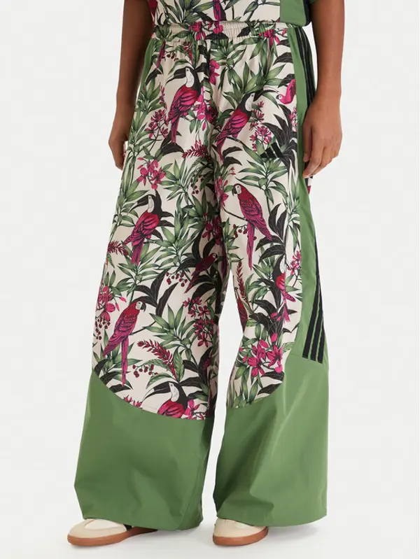 Adidas adidas Donji dio trenerke Farm Rio Premium KD4642 Zelena Loose Fit